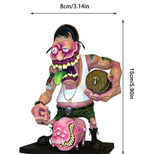 Load image into Gallery viewer, Angry Big Mouth Monster Statue, Scary Monster Halloween Statues Decorations, Scary Monster Decoration Figurines, Creative Home Ornament (B)
