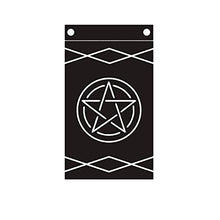 Load image into Gallery viewer, Maeaola Tarot Bag, Rune Bag, Black Cloth Purse, Gift for Tarot (4.6 X 7.1 inches,One Piece)
