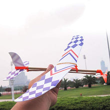 Load image into Gallery viewer, TOYANDONA 3pcs Rubber Band Powered Aircraft Airplane Model Indoor Outdoor Toys for Kids Children (Random Pattern)
