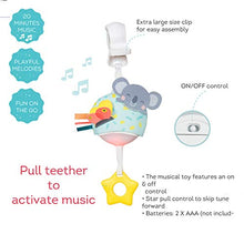 Load image into Gallery viewer, Taf Toys Musical Koala, On-The-Go Pull Down Hanging Music and Lights Infant Toy | Parent and Babys Travel Companion, Soothe Baby, Keeps Baby Relaxed While Strolling, for Newborns and Up
