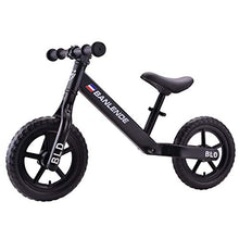 Load image into Gallery viewer, DaBao Banlende Aluminum Balance Bike- Lightweight for Kids and Toddlers- 2 to 5 Year Olds, No Pedal Bicycle (b-Black-Square Tube)
