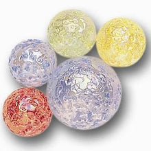 Load image into Gallery viewer, Stardust Game Net Set 25 Piece Glass Mega Marbles
