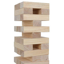 Load image into Gallery viewer, PiggiesC Portable Giant Toppling Timbers Party Game Recreation Wood Toys Tumbling Timbers

