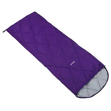 Load image into Gallery viewer, Feeryou Single Sleeping Bag Warm Sleeping Bag Anti-Compression Warm and Comfortable Waterproof Windproof Purple Sleeping Bag Super Strong
