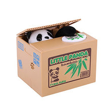 Load image into Gallery viewer, Coin Stealing Cat Piggy Bank, Panda Stealing Money Bank Mischief Saving Box Automatic Stealing Money for Home Use
