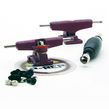 Load image into Gallery viewer, Peoples Republic P-REP 29mm Performance Tuned Fingerboard Trucks - Purple
