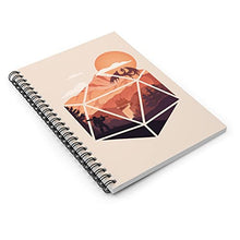 Load image into Gallery viewer, The d20 Hero Dungeons and Dragons Journal Gifts DND Dragon Adventure Merch Dice Dungeon Master Book for TTRPG
