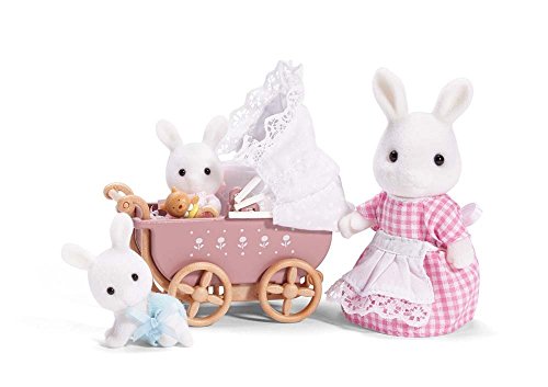 Calico Critters Connor & Kerris Carriage Ride, Doll Playset, Collectible, Ready to Play, Model Number: CC2488