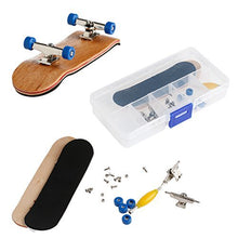 Load image into Gallery viewer, Kathson Professional Mini Fingerboards/ Finger Skateboard -1 Pack (Light Blue Bearing Wheels)
