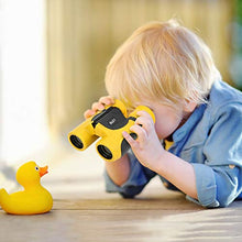 Load image into Gallery viewer, EBTOOLS Children Binocular Telescope, 8 Times Magnification Portable Mini Handheld Toy Telescope, Gifts for Kids(Yellow)
