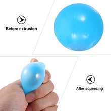 Load image into Gallery viewer, DOITOOL 4 Pcs Stress Balls Sticky Ball Fluorescent Decompression Ball Toy for Kids and Adults Fun Toy Ceiling Wall Sticky Ball 45mm
