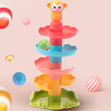 Load image into Gallery viewer, NUOBESTY Ball Drop Toy Roll Swirling Tower Ramp Activity Playset Early Development Educational Toys for Toddler Kids Birthday Gift

