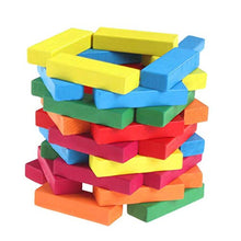 Load image into Gallery viewer, Fxxti Wooden Blocks Toppling and Tumbling Games Challenges Your Skills in Adult Kids Puzzle Exercises Thinking Ability Classic Block Stacking Board Game

