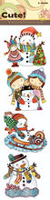 Load image into Gallery viewer, &quot;Cute!&quot; Snowfun Stickers
