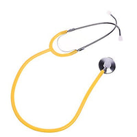 BCP Yellow Color Real Working Stethoscope for Role Play