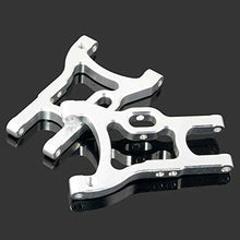 Load image into Gallery viewer, Toyoutdoorparts RC 102221 Silver Aluminum Rear Lower Arm Fit Redcat 1:10 Lightning STR On-Road Car
