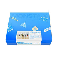 MONSTA X - 2021 MONSTA X Photobook Package [Chillax Mode] Photobook+BolsVos K-POP Webzine (20p), Decorative Stickers, Photocards