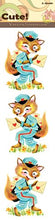 Load image into Gallery viewer, &quot;Cute!&quot; Mailfoxes Stickers
