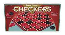Load image into Gallery viewer, Pressman Family Classics Checkers    With Folding Board And Interlocking Checkers By Pressman
