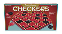 Pressman Family Classics Checkers    With Folding Board And Interlocking Checkers By Pressman