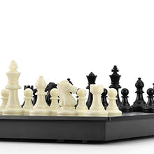 Load image into Gallery viewer, YFF-Corrimano Chess Set, Magnetic Chess Game Portable Chess Board Games, Foldable - Interior Storage Space - Travel Friendly
