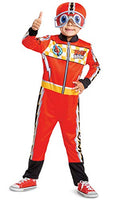 Ricky Zoom Costume for Kids, Official Ricky Zoom Jumpsuit with Soft Helmet, Classic Toddler Size Large (4-6) Multicolored