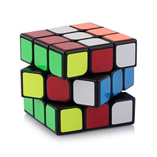 Load image into Gallery viewer, D-FantiX YJ Guanlong Speed Cube 3x3 Smooth Magic Cube Puzzles 56 mm Black

