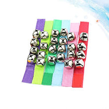 Load image into Gallery viewer, TOYANDONA 6pcs Christmas Wrist Bells Christmas Jingle Bells Wristband Xmas Musical Rhymes Rattles Toys Christmas Party Favors for Kids Children
