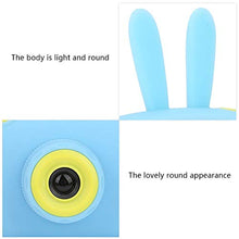 Load image into Gallery viewer, Digital Children Camera, Mini 1.2MP Toy Cartoon Fun Digital DV Camera with 2.0 Inch IPS Screen Taking Picture/Recording/Photo Stickers/Selfie Shooting,Birthday for Child(Blue Rabbit)
