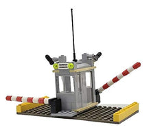 Load image into Gallery viewer, Building Bricks 2 Lane Toll Booth MOC City Town Toys Security Checkpoint Parking Lot Lane Booth Compatible with All Major Brick Brands Educational Toy Ages 4+
