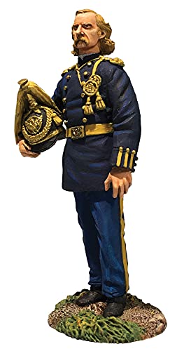 Encore Models W Britain 32004 American Civil War Federal Lieutenant Colonel George Armstrong Custer 1/30 Scale Collectible Figure