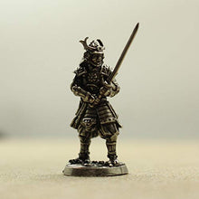 Load image into Gallery viewer, Chip Trip Cupronickel Japanese Shogunate Samurai Ancient Soldier Toy Desktop Decoration Figure 6 Pieces
