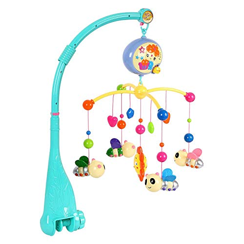 Shuohu Baby Musical Crib Bed Mobile Rattle Toy with Pendants,Nusery Lullaby Toy - Random Color