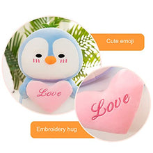 Load image into Gallery viewer, JIDOANCK Plush Toy Three Dimensional Plush Doll Adorable Funny Expression Cute Penguin Plush Toy for Decoration Blue
