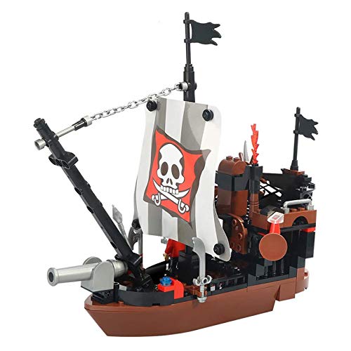 BRICK STORY Pirate Ship Building Set Toy Boats and Ships Construction Toy Xmas Gifts Boys Present for 6-12 Year Old, 167pcs