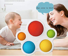 Load image into Gallery viewer, Simple Sensory Toys, Silicone Flipping Board Toys, Early Educational Fidget Toy for Kids, Baby Toys Gifts for 6 Months and Up(Multicolor)
