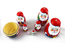 Load image into Gallery viewer, Russian Nesting Dolls Santa Claus Set 7 pcs

