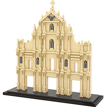 Load image into Gallery viewer, Lezi Macau Ruins of St. Paul&#39;s Arch Building Blocks Set (1387Pcs) Famous World Architecture Educational Toys Micro Bricks for Kids Adults (LZ8053)
