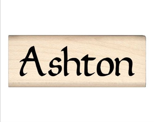 Stamps by Impression Ashton Name Rubber Stamp