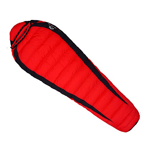 Feeryou Portable Warm Sleeping Bag with Cap Sleeping Bag Thickening Breathable moistureproof Elastic Sleeping Bag for Outdoor Camping Super Strong