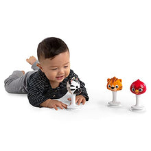 Load image into Gallery viewer, Baby Einstein Rattle &amp; Jingle Trio High Chair Suction Toys Take-Along Musical RattleSet Age 6 Months +, Multicolor, 3 Count
