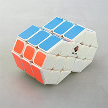Load image into Gallery viewer, XIAN Cylindrical Two-six Conjoined Cubethird-Order 2-in-1siamese Mix and Match Puzzle Cube Decompression Cube Anti-Anxiety Toy,White
