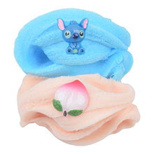 Load image into Gallery viewer, 2 Pack Cloud Slime Kit with Blue Stitch and Peach Charms, Scented DIY Slime Supplies for Girls and Boys, Stress Relief Toy for Kids Education, Party Favor, Gift and Birthday
