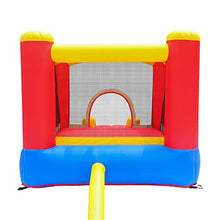 Load image into Gallery viewer, Lazyspace Jump Slide Bouncer - Inflatable Jumper Bounce House,Bounce House with Jumping Area, Slide, Surrounded Netting, Including Oxford Carry Bag, Air Blower,Stakes for Bouncer,Repair Kit
