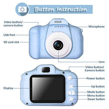 Load image into Gallery viewer, ASIUR Kids Digital Camera for Boys Girls Gift, 1080P FHD Kids Digital Video Mini Camera with 32GB SD Card for 3-10 Years Boys Girls Gift
