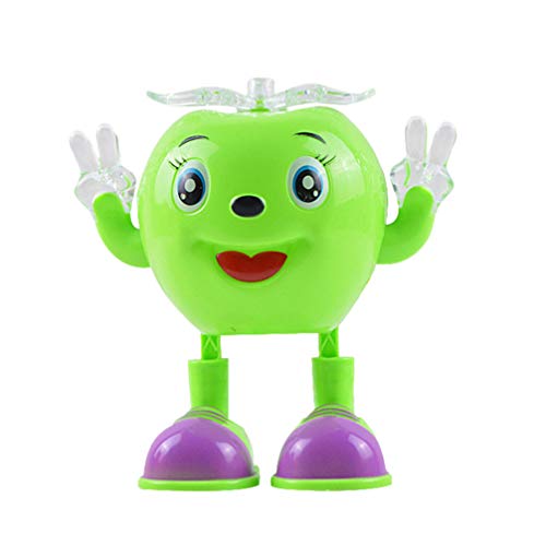 NUOBESTY Electric Dancing Toy Cute Fruite Doll Kids Musical Dancing Toy Interactive Toy for Boys Girls Party Favors Random Color