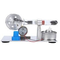 Stirling Engine, Stirling Engine Model Stirling Engine Generator, Single Cylinder Durable Physics Gift