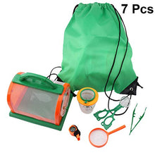 Load image into Gallery viewer, DOITOOL 1 Set Outdoor Explorer Kit, Nature Toys, Useful Telescope Insect Observation Kit for Camping, Hiking (Green)
