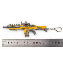 Load image into Gallery viewer, APEX Legends1/6 Metal Hemlock Pressure Point Burst AR Assault Rifle Gun Game Collection Model Keychain Toys Gift Backpack Pendant Party Supplies Desk Decoration Gun+Display Stand

