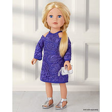Load image into Gallery viewer, Journey Girls 18&quot; Doll - Ilee - Amazon Exclusive, by Just Play with Journey Girls 18-Inch Doll Fashion Outfit Set Dark Blue Lace Dress with Shoes and Purse, Amazon Exclusive, by Just Play
